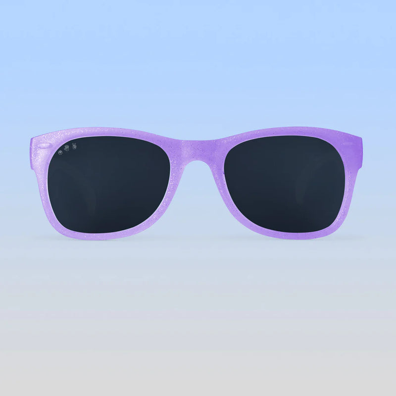 Punky Brewster Lavender Glitter Wayfarer Sunglasses