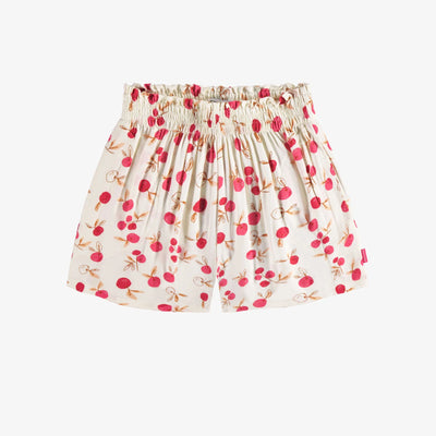 Cherries Flowy Shorts