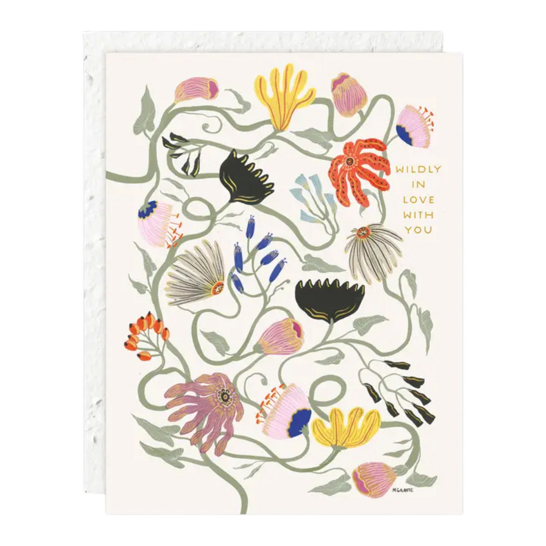 Wildly In Love Love + Friendship Card
