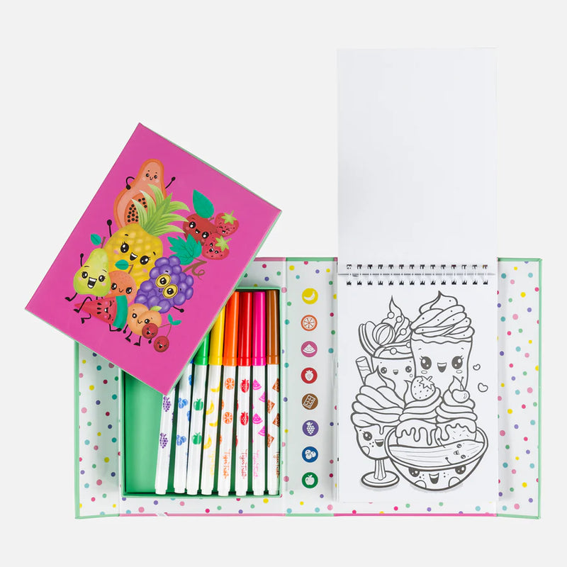 Fruity Cuties Scented Coloring Set
