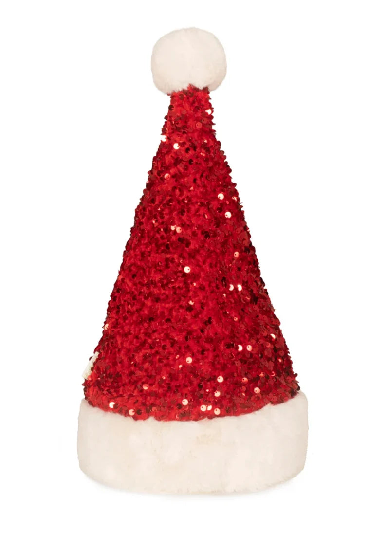 Jolly Santa Sequin Hat