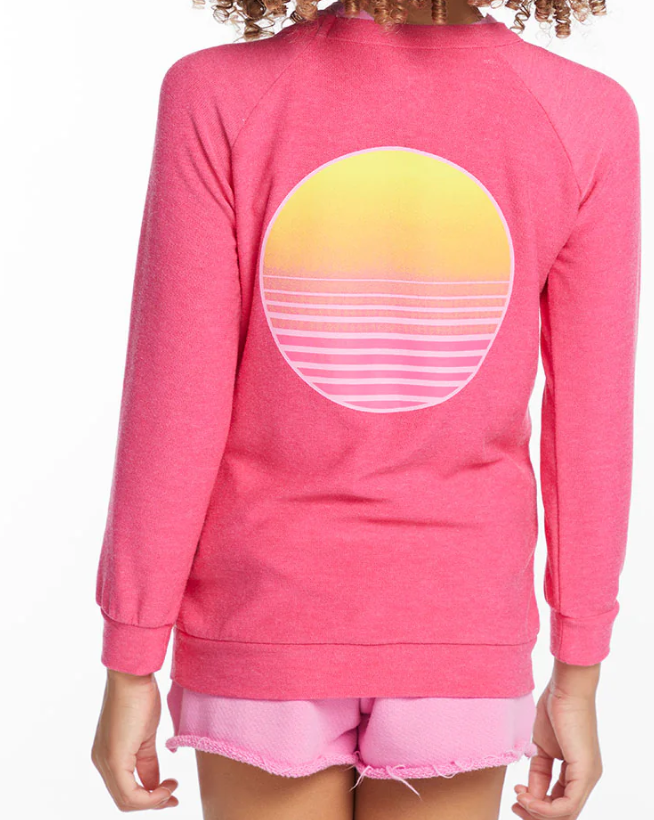 Beach Club Pink Pullover