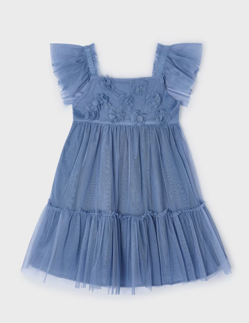 Sky Blue Tulle Dress