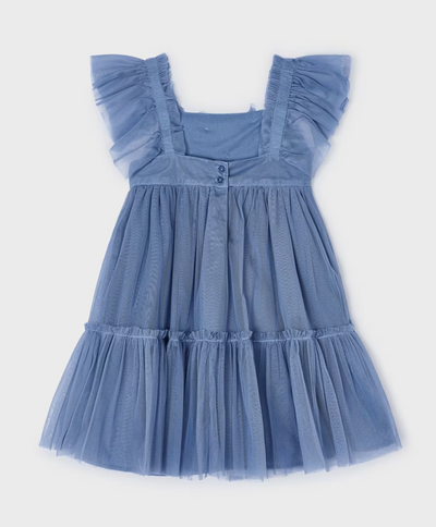 Sky Blue Tulle Dress