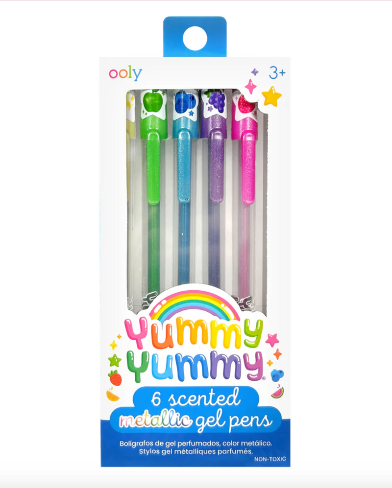 Yummy Yummy Scented Gel Pens - Metallic