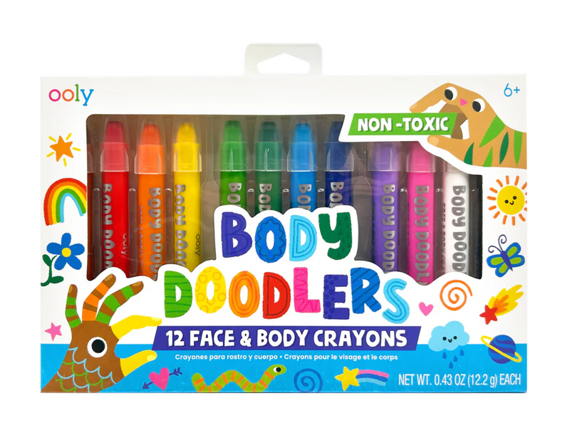 Body Doodlers - Face & Body Crayons