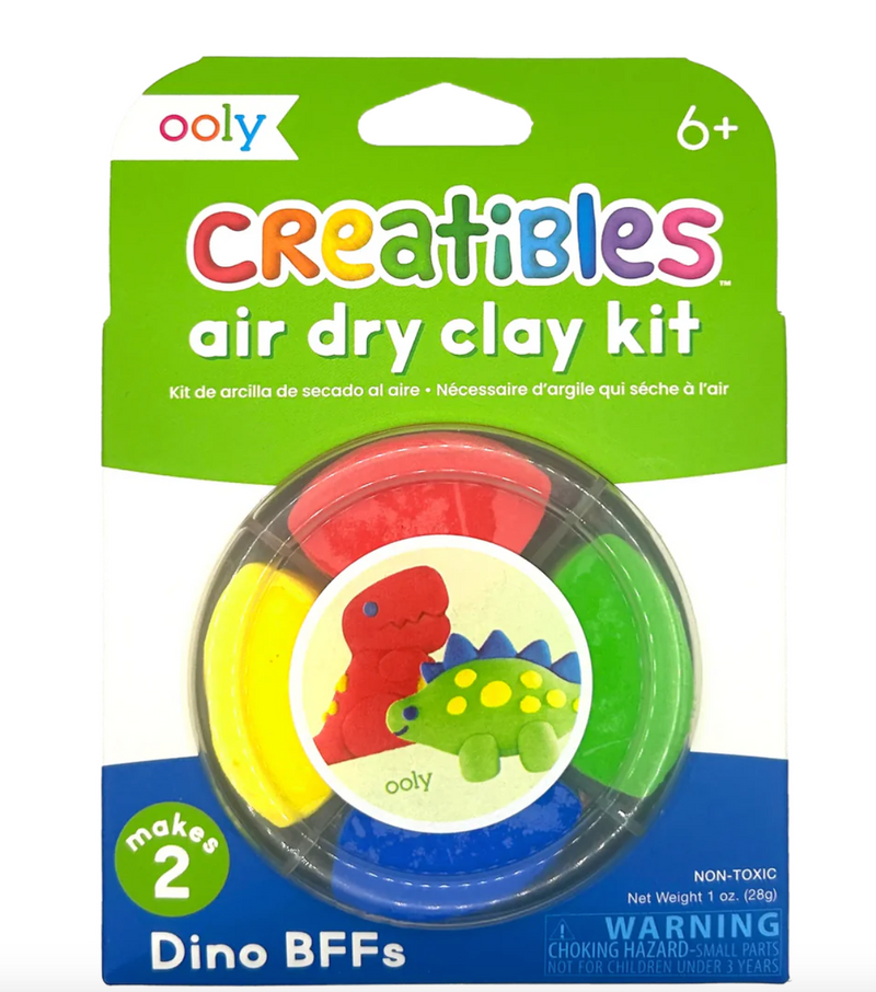 Creatibles Mini Air Dry Clay Kits - Dino BFFS