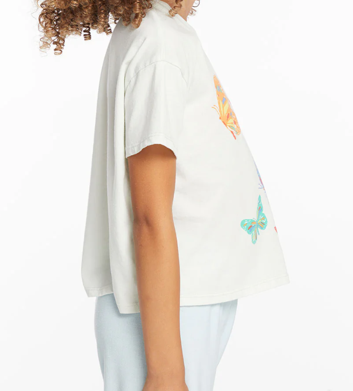 Aqua Butterfly Tee