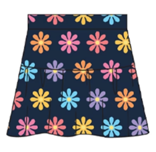 All Over Flower Skort