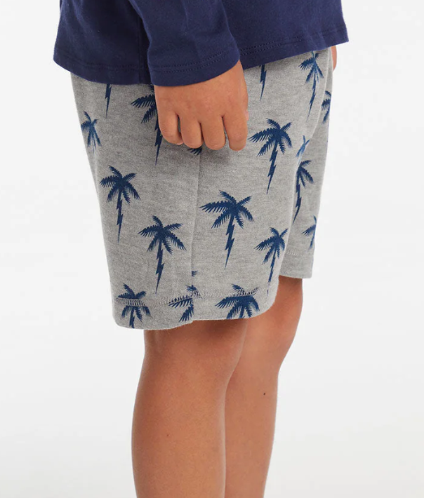 Grey Palm Tree Shorts