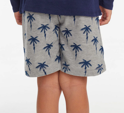 Grey Palm Tree Shorts