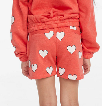 Red Heart Shorts