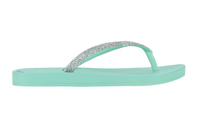 Ana Sparkle Flipflop - Green/Glitter Green