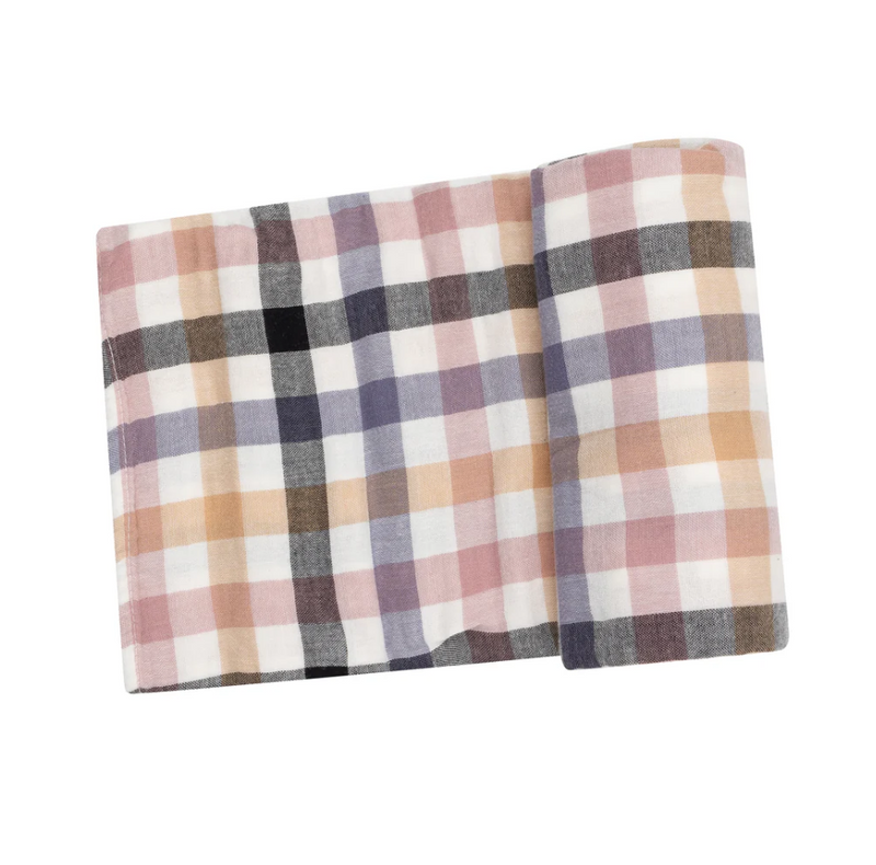 Harvest Plaid - Swaddle Blanket