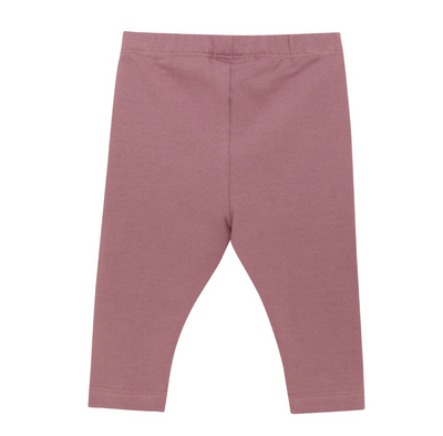 Organic Cotton Leggings - Dusty Rose