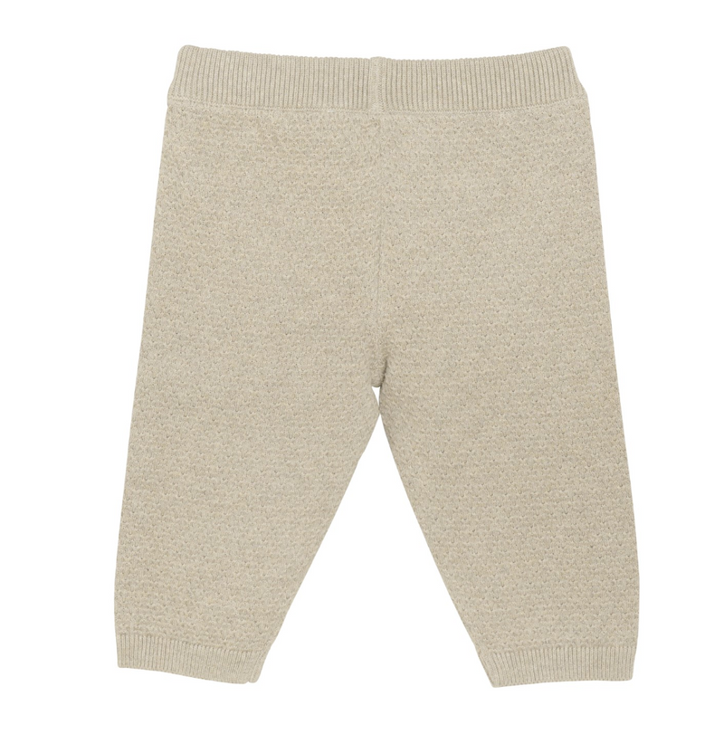 Organic Knit Pants - Gray