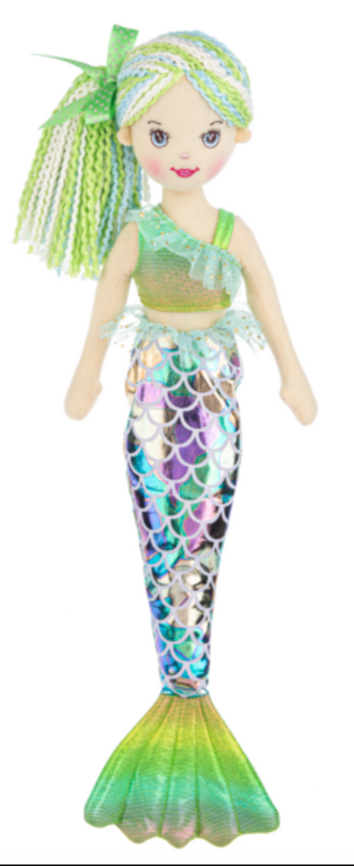 18"SHIMMER COVE MERMAID - assorted