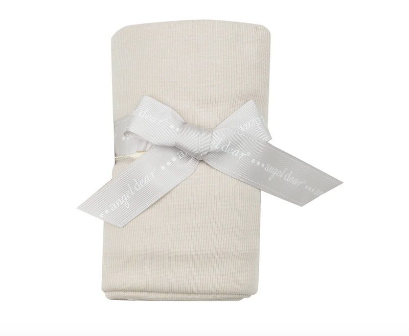 Ribbed Solid Birch Swaddle