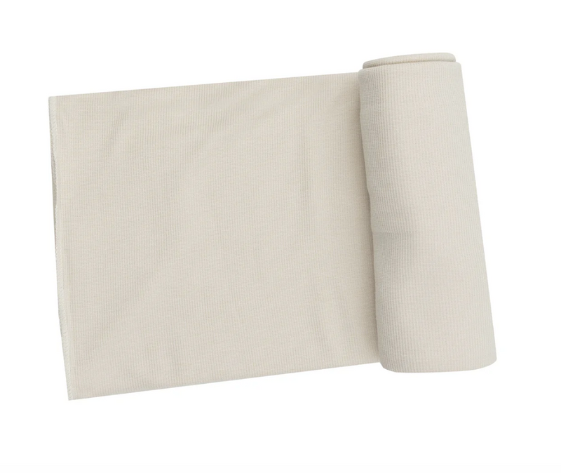 Ribbed Solid Birch Swaddle