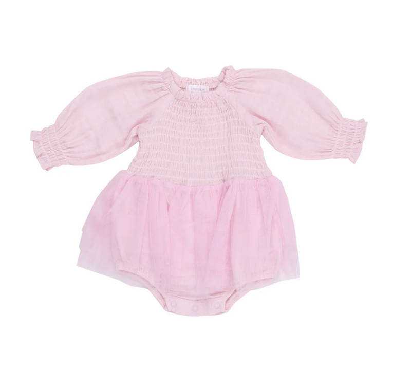 Ballet Pink - Smocked Tutu Bubble