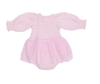 Ballet Pink - Smocked Tutu Bubble