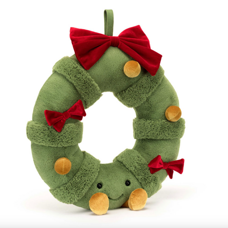 Amuseables Decorated Christmas Wreath