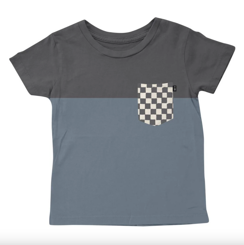 Check It Pocket Tee - Navy