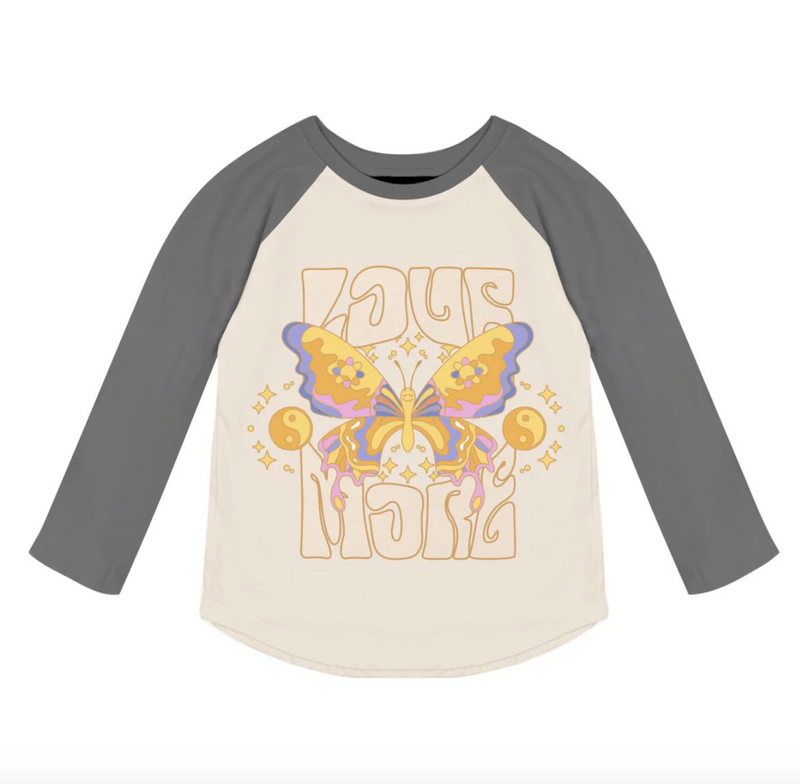 Love More Raglan Tee