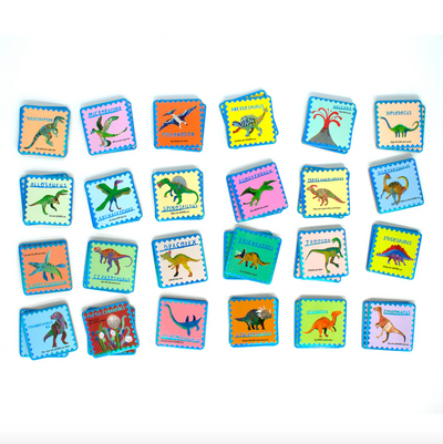 Shiny Dinosaur Memory and Matching Game