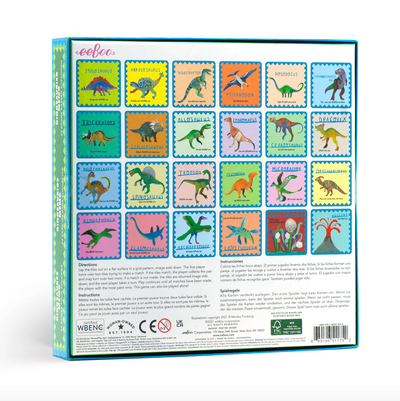 Shiny Dinosaur Memory and Matching Game