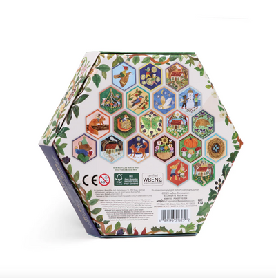 Cottage Fairies Hexagon Matching Game