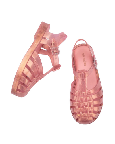 Mini Possession Jelly Sandals - Pearly Pink