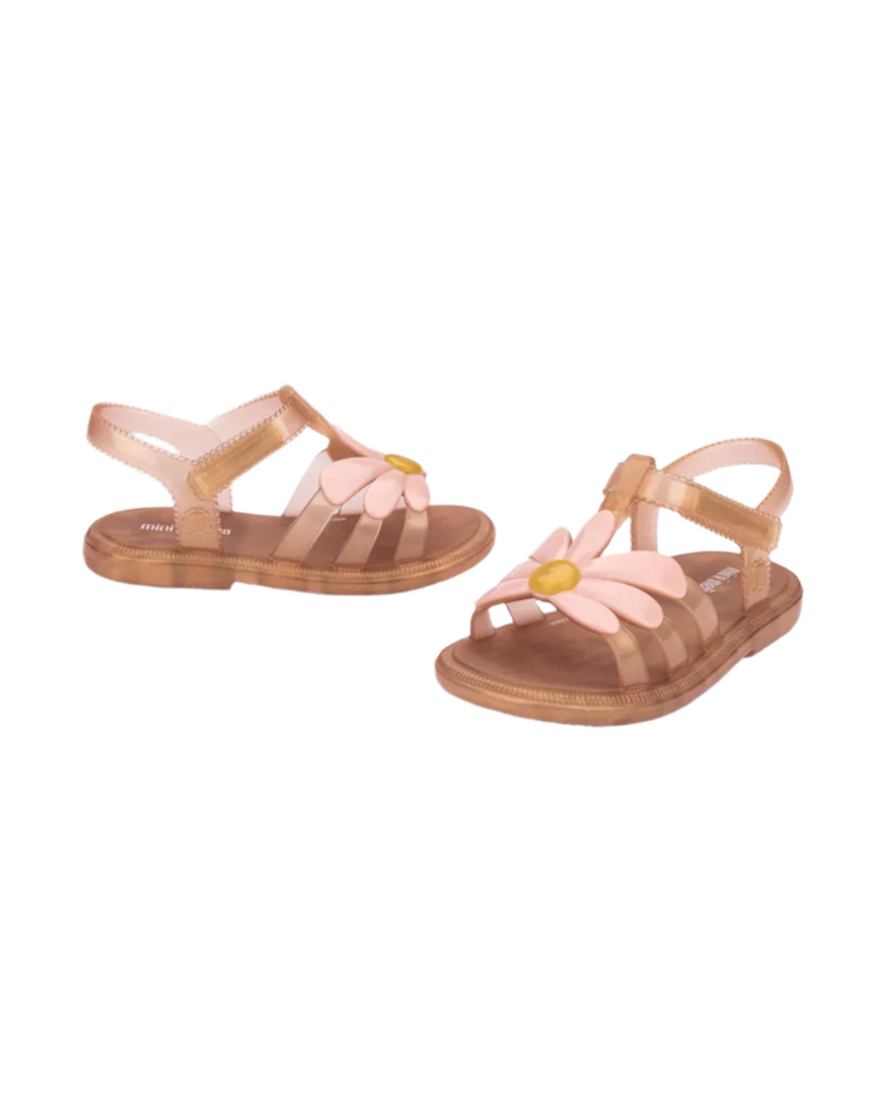 Mini Melissa Hip Bloomy - Pearly Brown