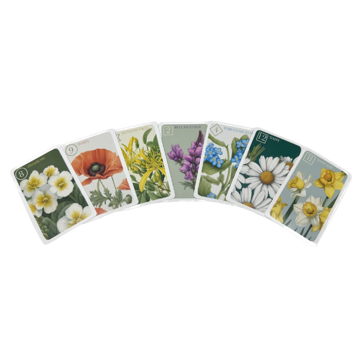 Wild Flower Sevens Card