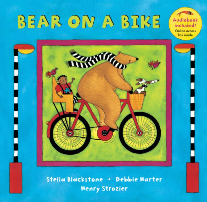 Bear on a Bike - Board Book