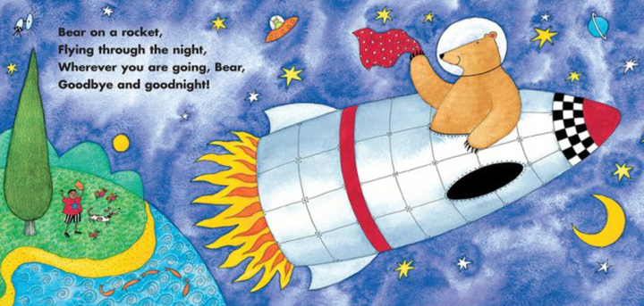 Bear on a Bike - Board Book