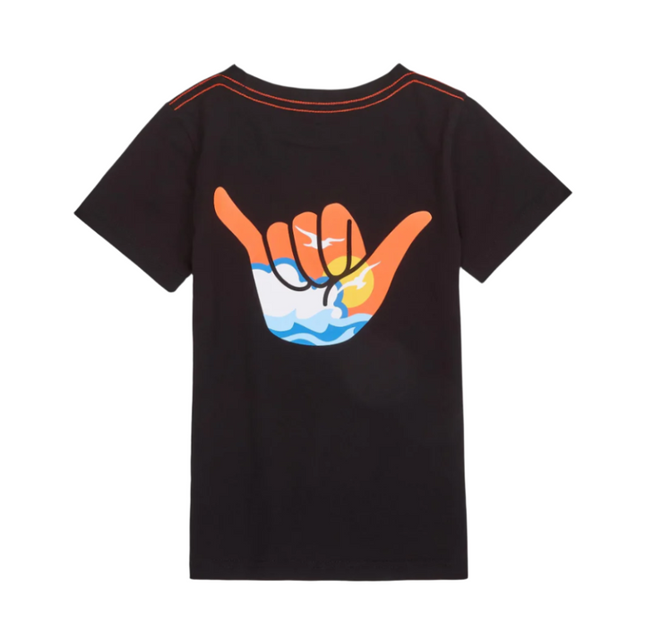 Surfboard Graphic Tee - Black