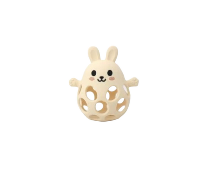 3D Silicone Teether - Funny Bunny