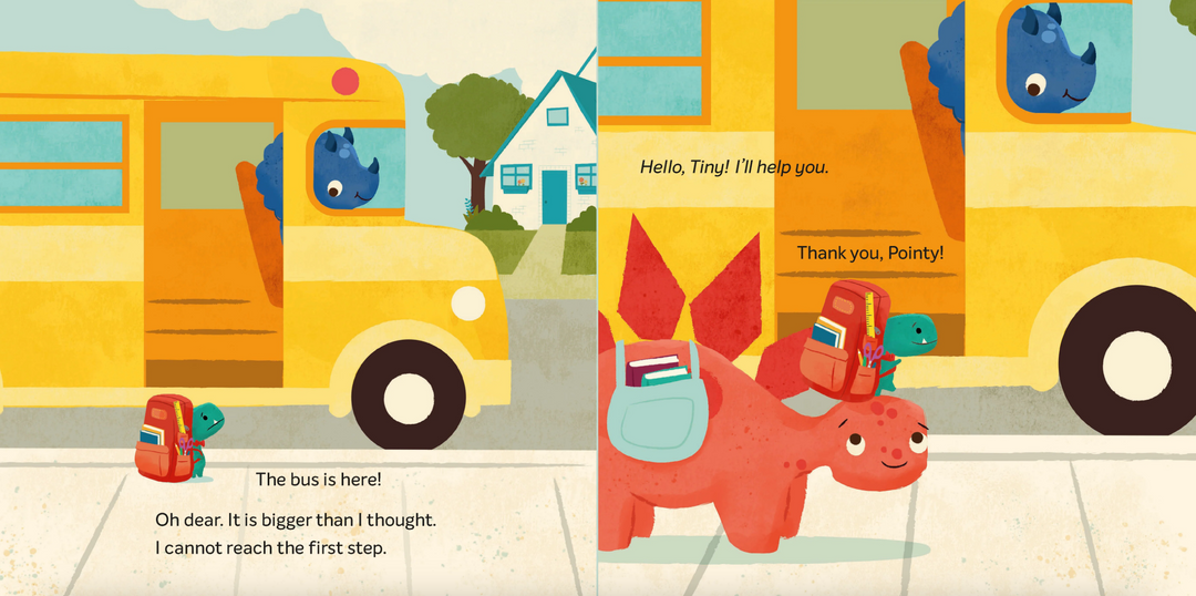 Tiny T. Rex and the First-Day Oopsies