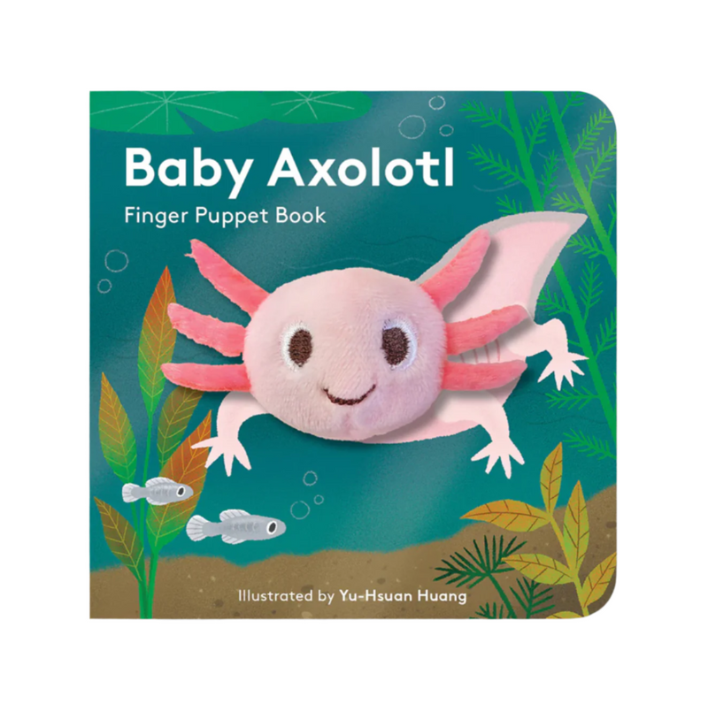 Baby Axolotl: Finger Puppet Book