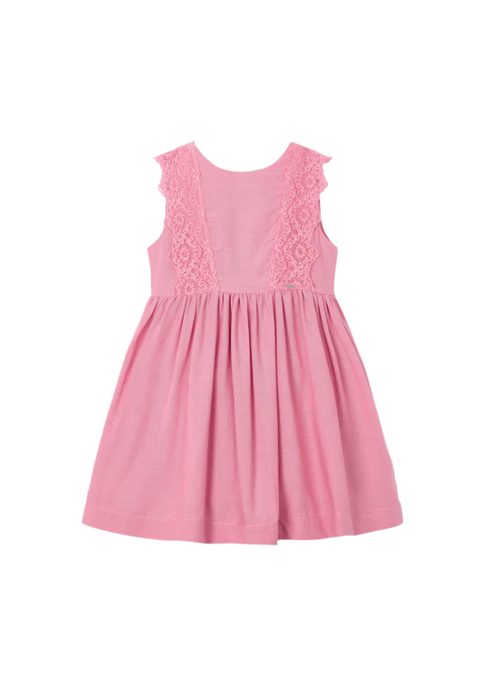 Linen and Lace Dress