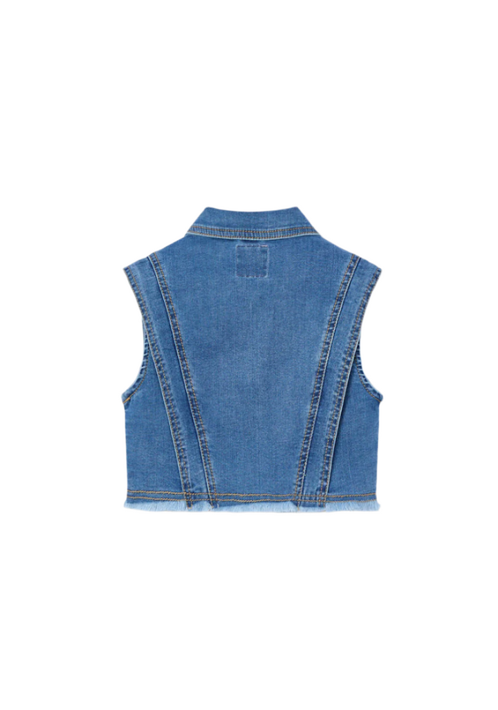 Girl's Denim Vest