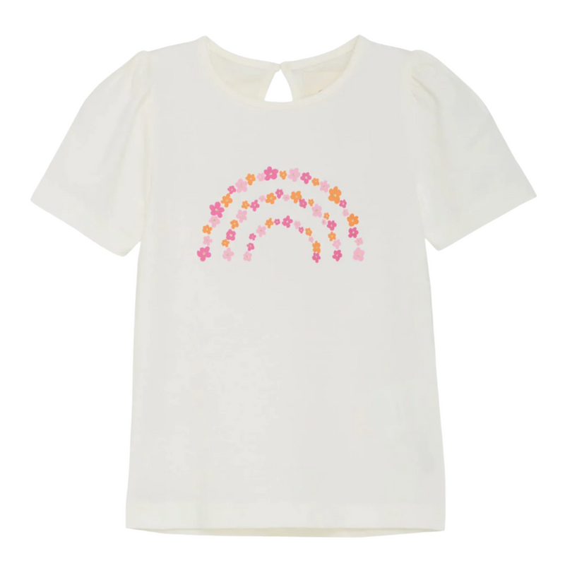 Floral Rainbow Graphic Tee