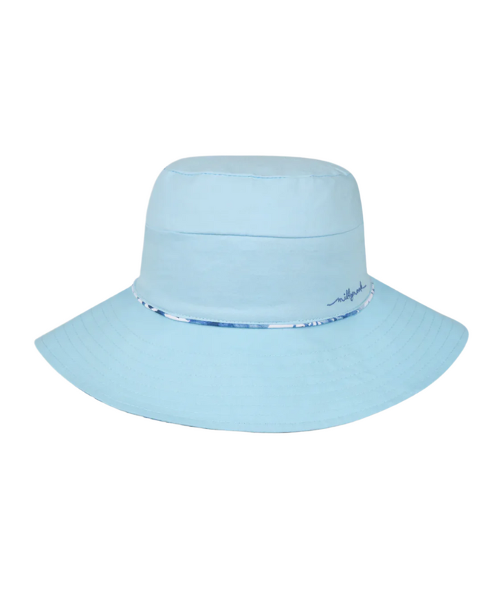 GIRLS WIDE BRIM - PEARL