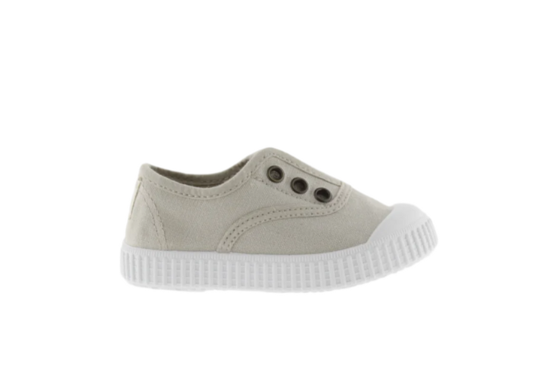 Elastic Canvas Sneaker - Hielo