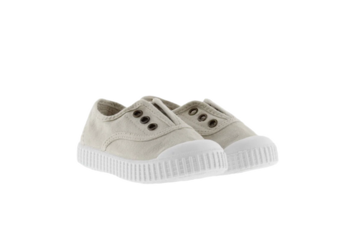 Elastic Canvas Sneaker - Hielo