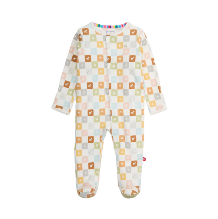 Checkmate Organic Cotton Footie