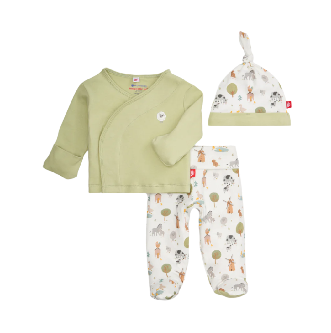 Funny Farm Organic Cotton Kimono