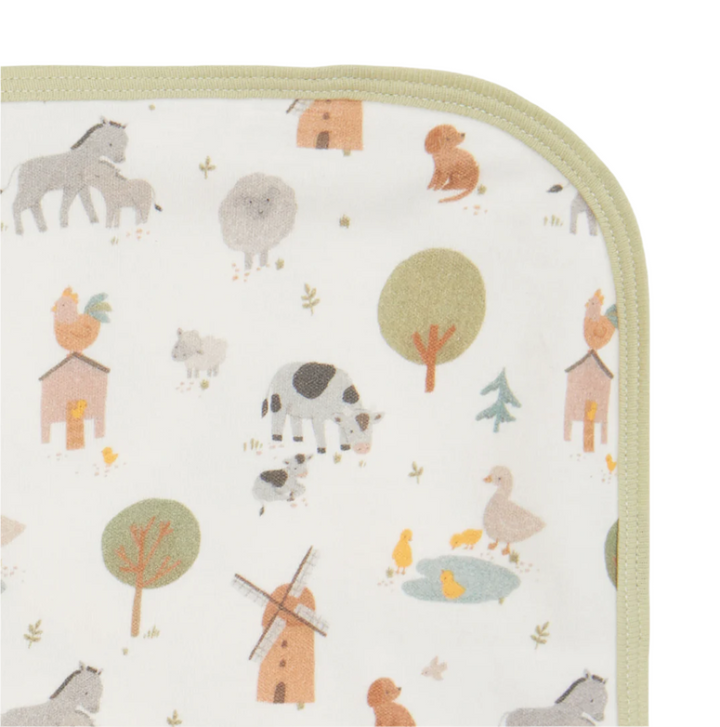 Funny Farm Organic Cotton Blanket
