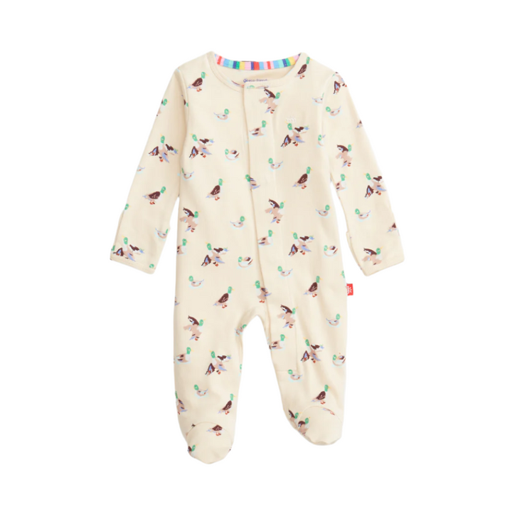 Quack Me Up Organic Cotton Footie